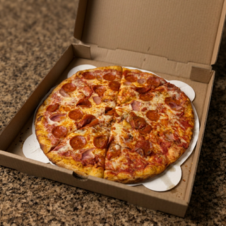16" Lg 3 Topping Pizza with Trent's Sticks